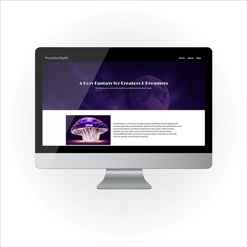 Wanderlight WordPress Theme